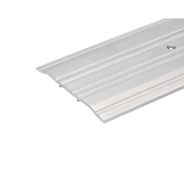 Randall 4' x 4" Wide x 1/4" High Corrugated Aluminum Threshold 4 FT A-77 - main